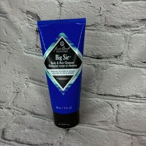 Jack Black Big Sir Body‎ & Hair CLEANSER Marine & Amber Accord 3 FL OZ SEALED